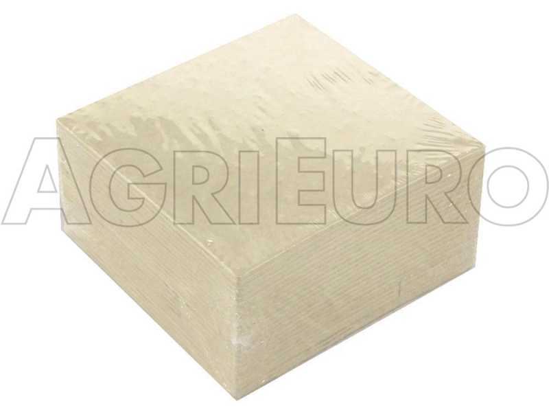 N. 25 cartons filtrants AgriEuro 20x20 cm non perfor&eacute;s pour filtres &agrave; plaques vin Type 8