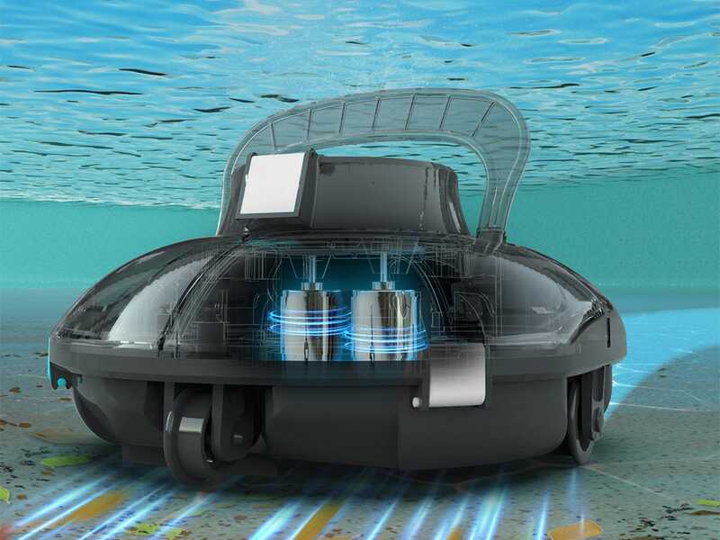 Wybot Winny 200 - Robot nettoyeur de piscine sans fil &agrave; batterie