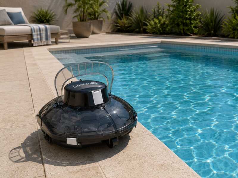 Wybot Winny 200 - Robot nettoyeur de piscine sans fil &agrave; batterie