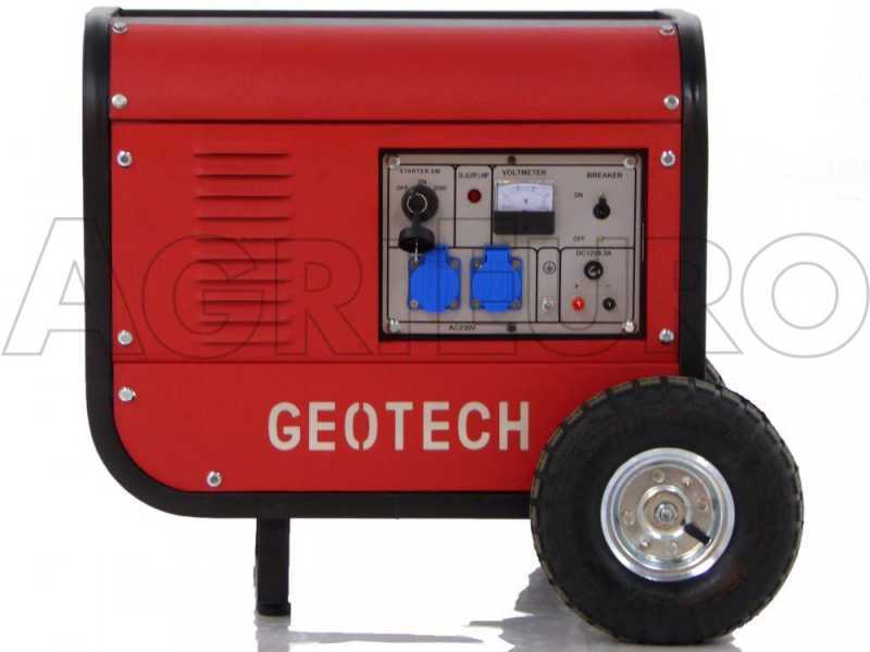GeoTech GGSA3000ES - Groupe &eacute;lectrog&egrave;ne 2.7  kw monophas&eacute; &agrave; essence - sur chariot - d&eacute;m. &eacute;lectrique
