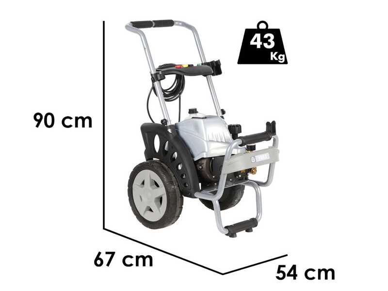 Annovi &amp; Reverberi AR 1003 - Nettoyeur haute pression portable professionnel &agrave; froid - 150 bar - 630 l/h