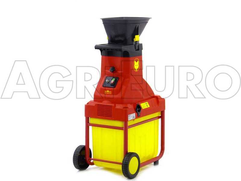 WOLF Garten SDE 2800 EVO - Broyeur &eacute;lectrique - Couteaux r&eacute;versibles et bac de ramassage