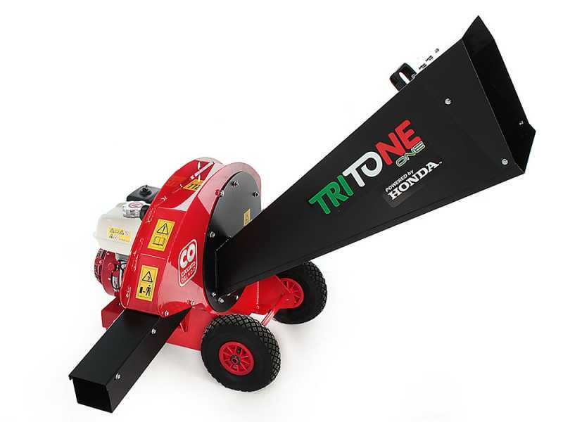 Ceccato Tritone ONE - Broyeur de branches thermique  - Moteur Honda GX 200