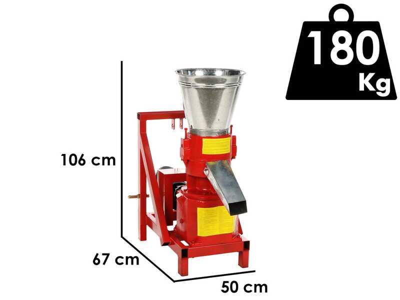 GeoTech Pro TWPM230 - Presse &agrave; pellets pour tracteur - Fabrication de pellets pour le chauffage