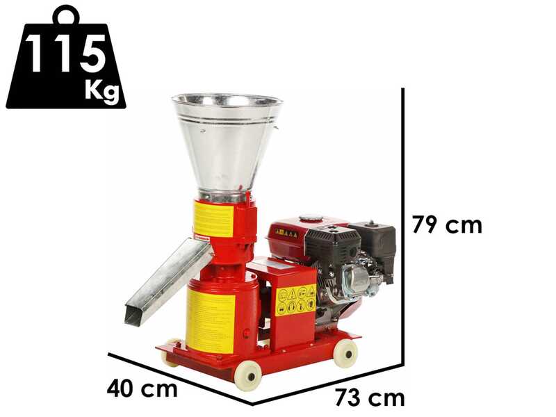GeoTech GWPM150 - Presse &agrave; pellets thermique - Fabrication de pellets pour le chauffage