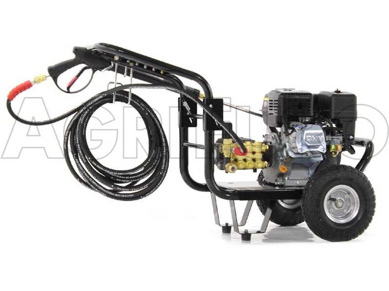Nettoyeur haute pression thermique GeoTech Pro PWP 12/205 ZW avec moteur Loncin &agrave; essence
