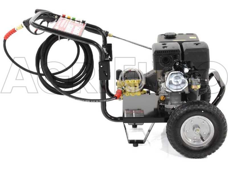 GeoTech-Pro PWP 15/235 ZW - Nettoyeur haute pression thermique - 235 bars - Moteur Loncin &agrave; essence - 270 cm&sup3;