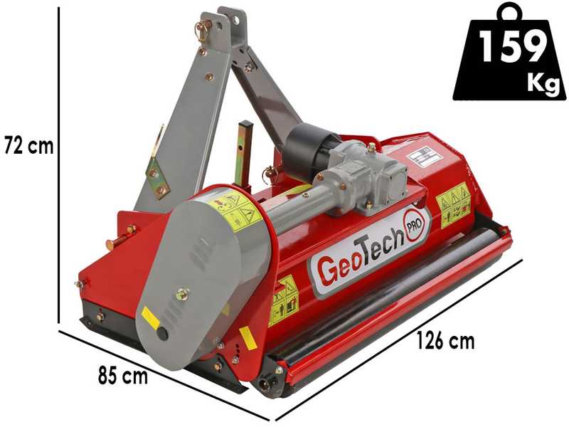 GeoTech Pro LFM115 - Broyeur sur tracteur - S&eacute;rie l&eacute;g&egrave;re