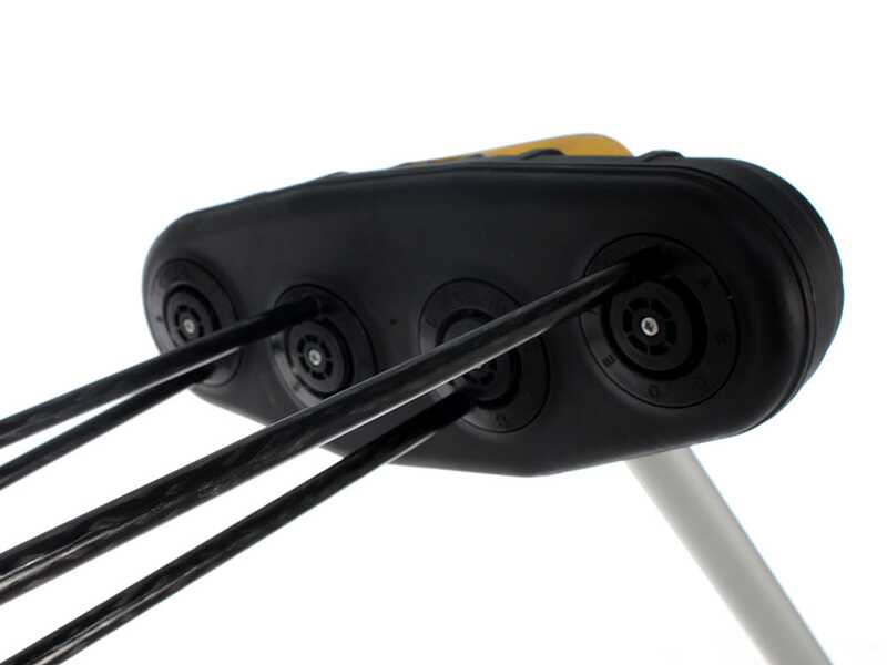 Volpi Giulivo 4YOU 706 - Peigne vibreur &eacute;lectrique - 240-370 cm - secoueur &agrave; olives sur perche + rallonge