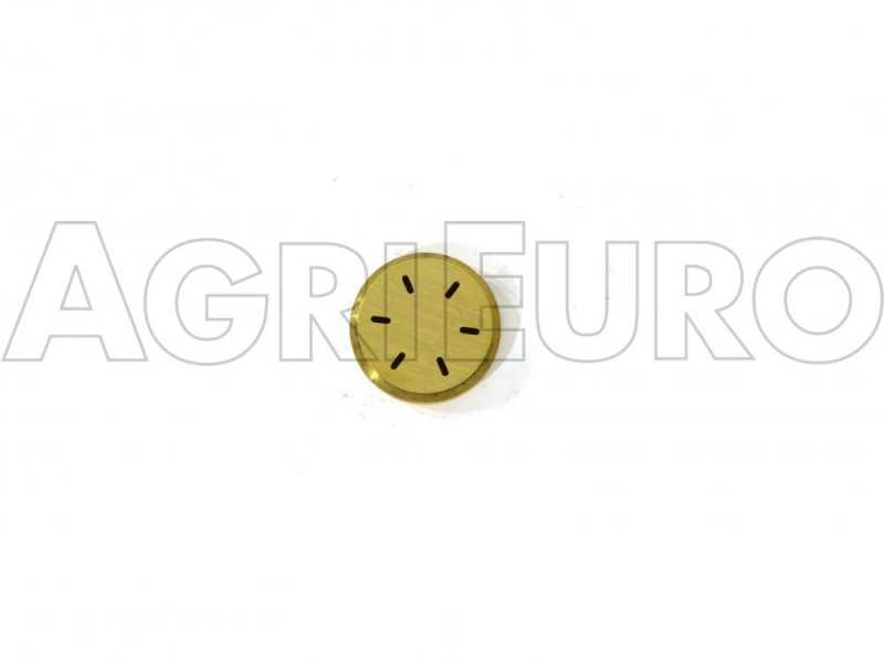 Fili&egrave;re en laiton pour TAGLIOLINI 4 mm pour machine &agrave; p&acirc;tes manuelle