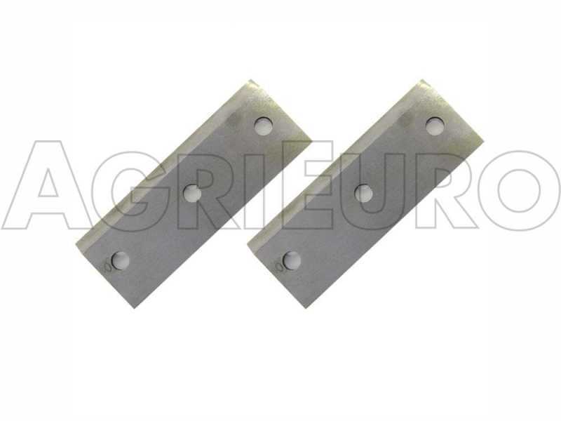 Kit 2 lames de rechange pour broyeurs GeoTech PCS30, PCS70 et PCS90