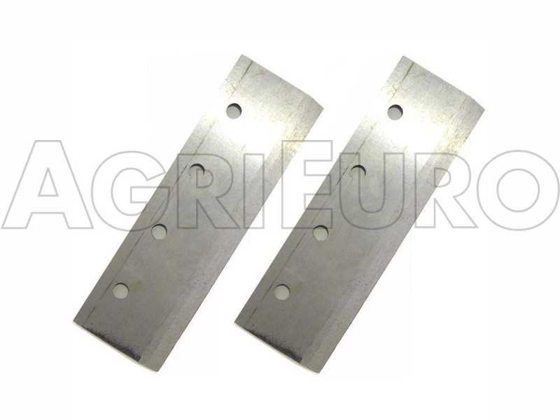Kit 2 lames de rechange pour broyeur GeoTech GSP65L