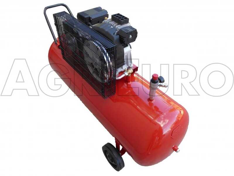 Fini Advanced MK 103-200-3M - Compresseur d'air &eacute;lectrique monophas&eacute; &agrave; courroie - Moteur 3 CV - 200 L