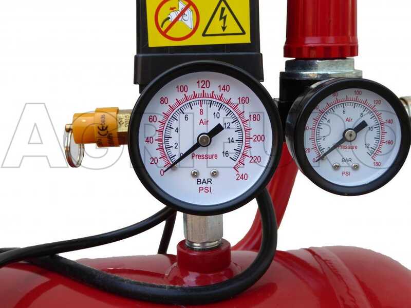 Fini Amico 50 MK 2400 - Compresseur d'air &eacute;lectrique monophas&eacute; - Moteur 2 CV - 50 L