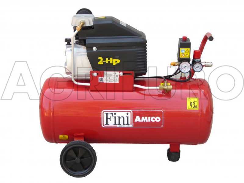 Fini Amico 50 MK 2400 - Compresseur d'air &eacute;lectrique sur chariot - moteur 2 CV - 50 L