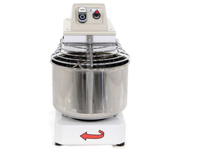 P&eacute;trin &agrave; spirale Famag Grilletta IM 5 avec moteur &eacute;lectrique - 5 KG &agrave; 10 vitesses