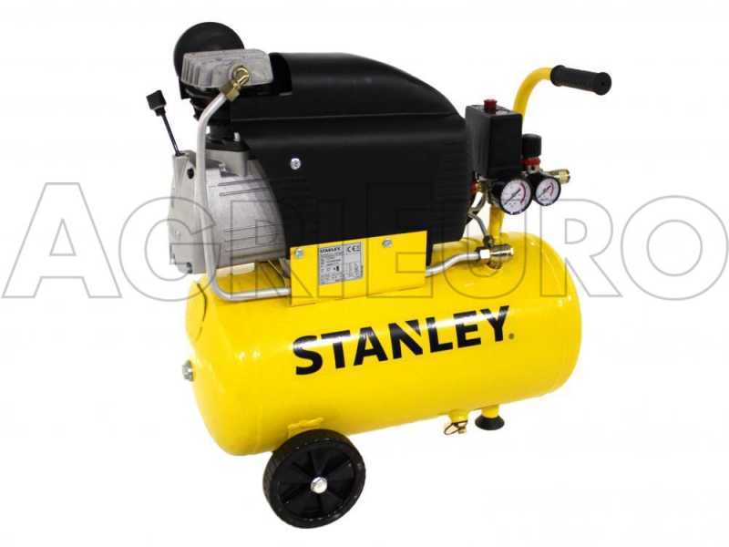 Stanley D210/8/24 - Compresseur d'air &eacute;lectrique &agrave; chariot - moteur 2 CV - 24 L