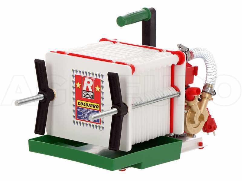 Rover Colombo 18 - Filtre &agrave; cartons et plaques avec pompe en bronze