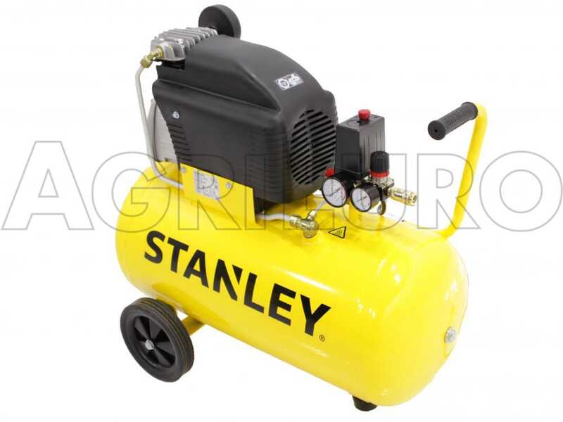 Stanley D210/8/50 - Compresseur d'air &eacute;lectrique sur chariot - moteur 2 CV - 50 L