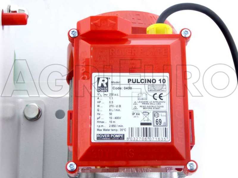 Rover Pulcino 10 - Filtre &agrave; cartons et plaques avec pompe en bronze