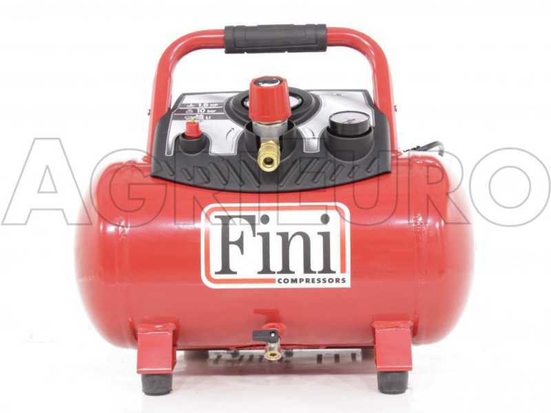 Fini Energy 12 - Compresseur d'air &eacute;lectrique compact portatif - moteur 1.5 CV - 12 L