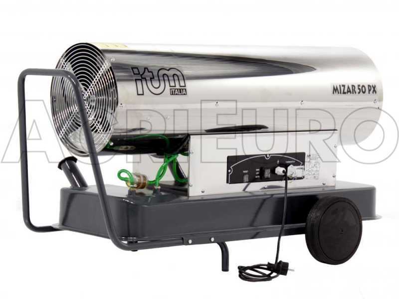 ITM MIZAR 50PX INOX - G&eacute;n&eacute;rateur d'air chaud diesel  - &agrave; combustion directe
