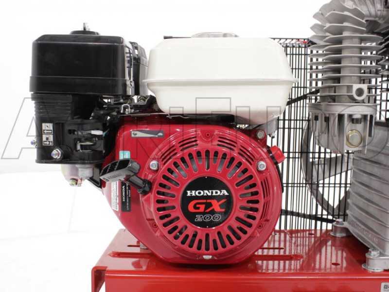 Motocompresseur Airmec TEB22-680 K25-HO (680 L/min) moteur Honda GX 200, compresseur