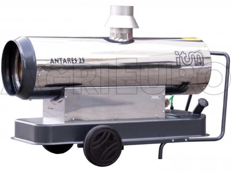 ITM ANTARES 25 INOX - G&eacute;n&eacute;rateur d'air chaud diesel - indirect avec &eacute;changeur