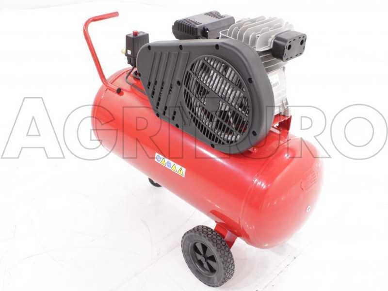 Ferrua FB28/100 CM2 - Compresseur d'air &eacute;lectrique &agrave; courroie - Moteur 2 CV - 100 L