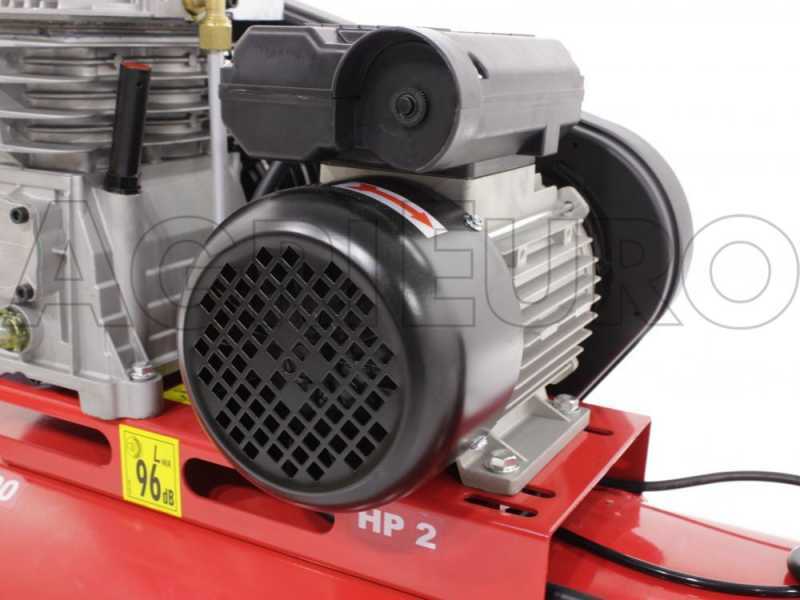 Ferrua FB28/100 CM2 - Compresseur d'air &eacute;lectrique &agrave; courroie - Moteur 2 CV - 100 L