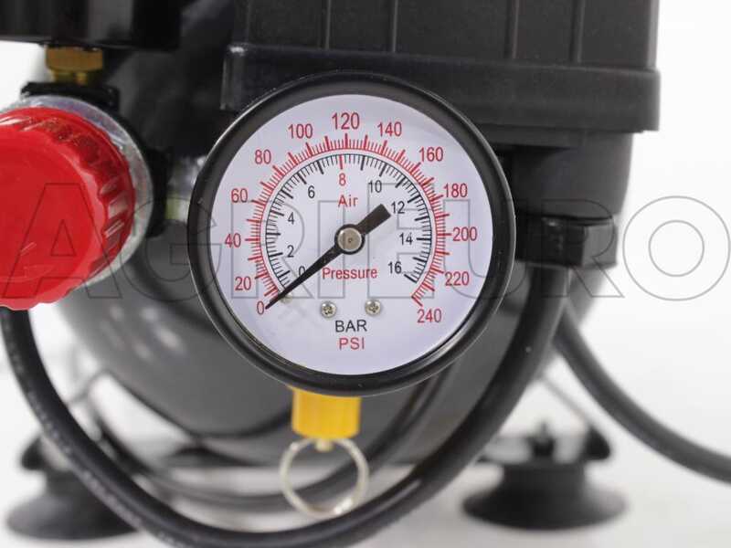 Nuair FC 2/6 - Compresseur &eacute;lectrique portatif monophas&eacute; - Moteur 2 CV - 6 L