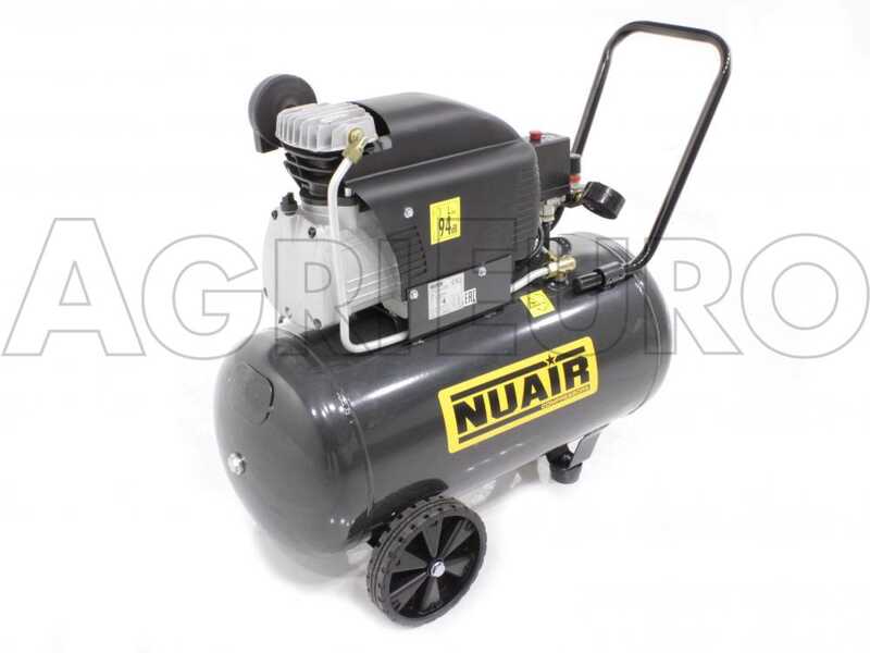 Nuair FC2/50 S - Compresseur d'air &eacute;lectrique monophas&eacute; - Moteur 2 CV - 50 L - Air comprim&eacute;