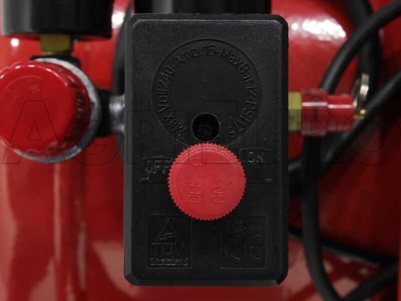 Ferrua FB28/50 CM2 - Compresseur d'air &eacute;lectrique monophas&eacute; &agrave; courroie - Moteur 2 CV - 50 L