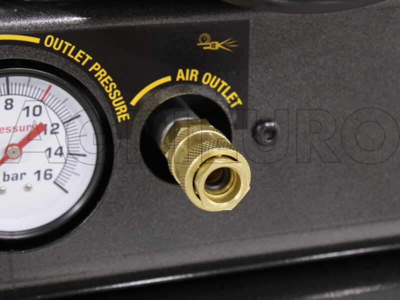 Nuair B 3800B/3M/100 TECH - Compresseur d'air &eacute;lectrique monophas&eacute; &agrave; courroie - Moteur 3 CV - 100 L