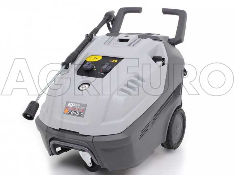 Nettoyeur haute pression &agrave; eau chaude monophas&eacute; Comet KP CLASSIC 3.10 10/140 M - Pompe laiton