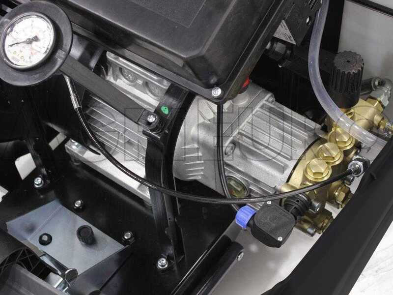 Nettoyeur haute pression eau chaude triphas&eacute; Comet KP EXTRA 5.12 12/180 T - Pompe en laiton