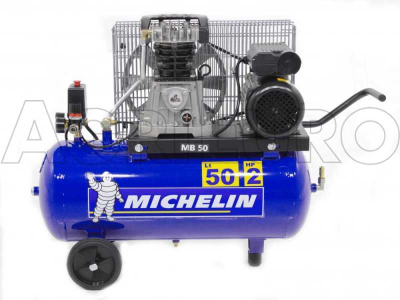 Compresseur d'atelier MICHELIN 50 l 2 cv MB50 230 V