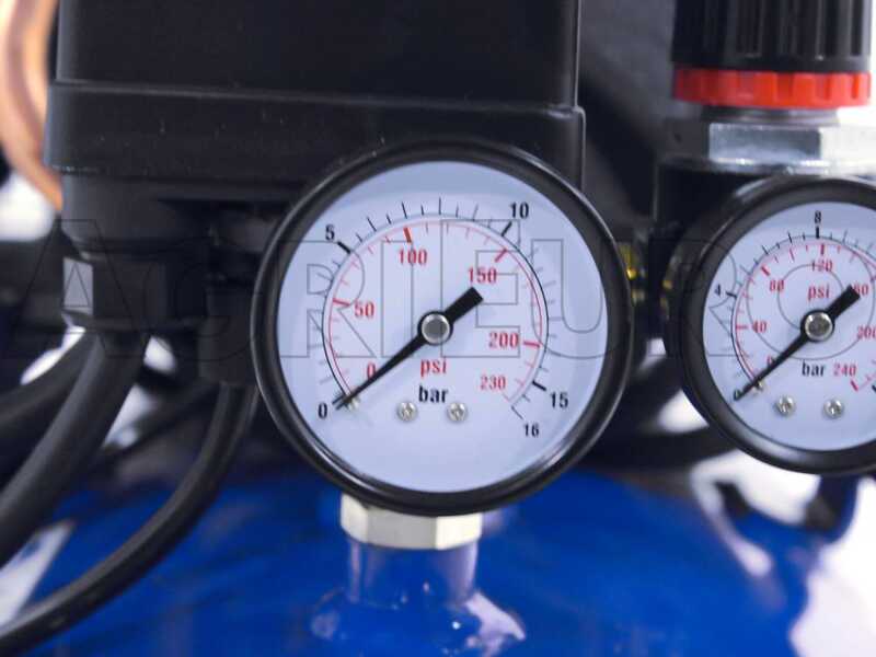 Michelin MB 100 B - Compresseur d'air &eacute;lectrique monophas&eacute; &agrave; courroie - Moteur 2 CV - 100 L