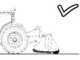 GeoTech Pro HFM 185-H - Broyeur sur tracteur - D&eacute;port hydraulique