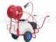 Pulv&eacute;risateur sur chariot &agrave; batterie 12V de 70 L PRO - Pompe de pulv&eacute;risation &eacute;lectrique avec attelage
