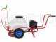 Pulv&eacute;risateur sur chariot &agrave; batterie 12V de 70 L PRO - Pompe de pulv&eacute;risation &eacute;lectrique avec attelage