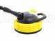 Brosse Mini Patio pour grandes surfaces avec r&eacute;servoir d&eacute;tergent int&eacute;gr&eacute;