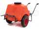 Groupe motopompe de pulv&eacute;risation Comet MP 30 Loncin G200F sur chariot Dal Degan avec r&eacute;servoir 150 l
