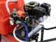 Groupe motopompe de pulv&eacute;risation Comet MP 30 Loncin G200F sur chariot Dal Degan avec r&eacute;servoir 150 l