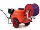 Groupe motopompe de pulv&eacute;risation Comet MP 30 Loncin G200F sur chariot Dal Degan avec r&eacute;servoir 150 l