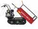 Brouette &agrave; moteur GeoTech Pro GeoPorter 330E BS B&amp;S CR950, benne extensible - charge 300 kg