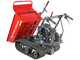 GeoTech Pro GeoPorter 330D BS - Brouette &agrave; moteur - benne dumper charge 300 kg