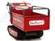 Brouette &agrave; moteur GeoTech Pro GeoPorter 530E BS Hydro - 10 CV - basculement hydraulique, charge 500 kg
