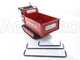 Brouette &agrave; moteur GeoTech Pro GeoPorter 530E BS Hydro - 10 CV - basculement hydraulique, charge 500 kg