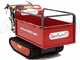 Brouette &agrave; moteur GeoTech Pro GeoPorter 530E BS Hydro - 10 CV - basculement hydraulique, charge 500 kg
